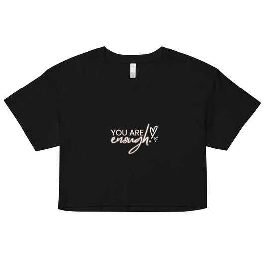 ‘You Are Enough’ crop top